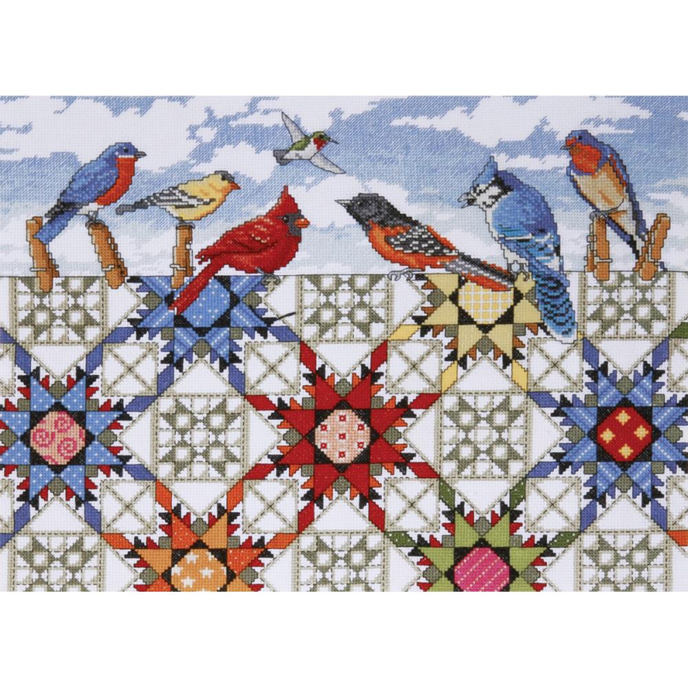 Feathered Stars Counted Cross Stitch Kit